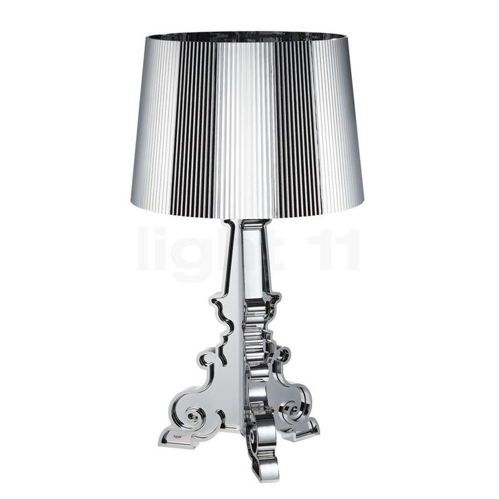 Kartell Bourgie, zilver (Tafellampen, Binnenlampen), Huis en Inrichting, Lampen | Tafellampen, Nieuw, Verzenden