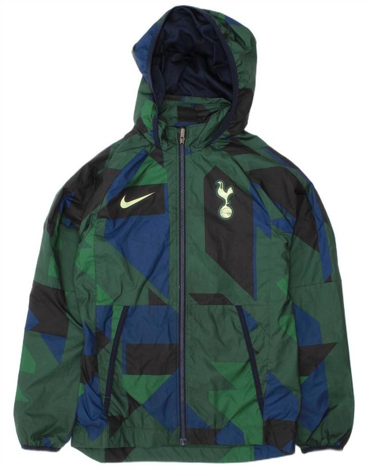 NIKE Boys Tottenham Hooded Rain Jacket 10-11 Years Medium, Kleding | Heren, Jassen | Winter, Verzenden