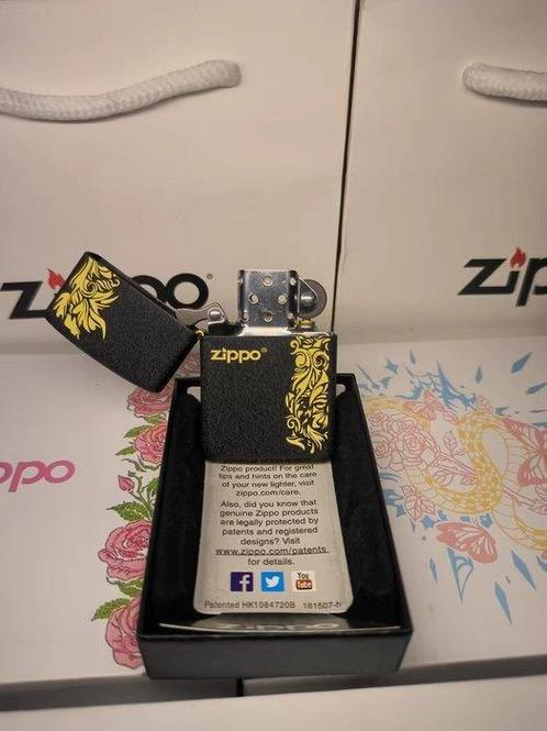 Zippo - Zonder Minimumprijs - Aansteker - Koper, Verzamelen, Rookartikelen, Aanstekers en Luciferdoosjes
