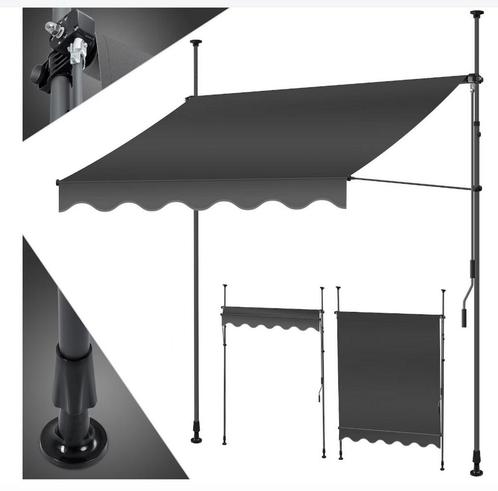 KESSER® Klemluifel - Balkonluifel zonder boren - 250cm - Ver, Huis en Inrichting, Overige Huis en Inrichting, Nieuw, Verzenden