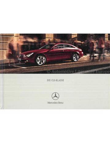 2006 MERCEDES BENZ CLS BROCHURE HARDCOVER DUITS beschikbaar voor biedingen
