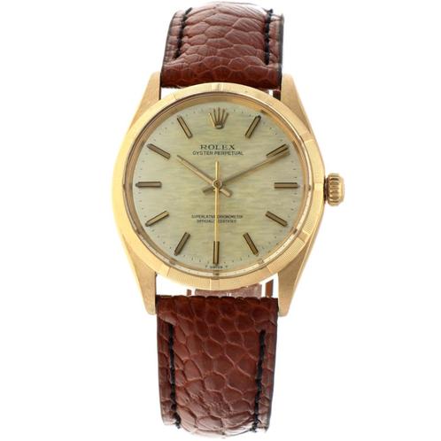 Rolex Oyster Perpetual 34 1003 uit 1970, Sieraden, Tassen en Uiterlijk, Horloges | Dames, Polshorloge, Gebruikt, Rolex, Verzenden