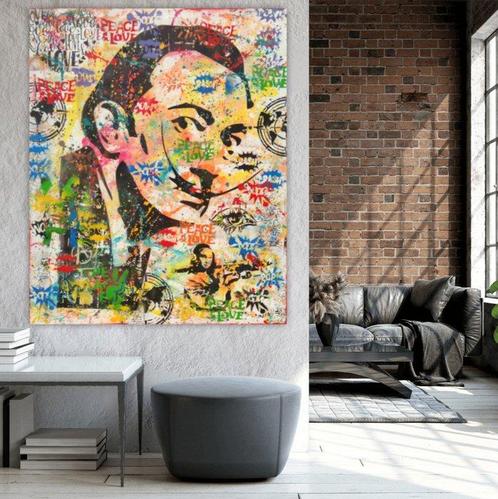 Joan LLaverias - Love pop Dali 1, Antiek en Kunst, Kunst | Schilderijen | Modern