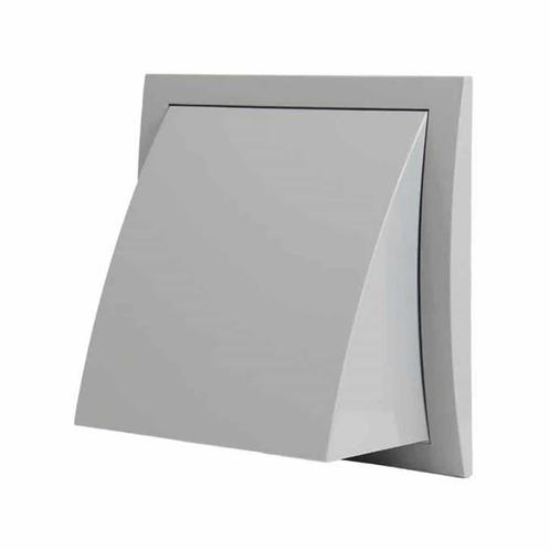 Europlast kunststof gevelrooster met terugslagklep 150 x, Doe-het-zelf en Verbouw, Ventilatie en Afzuiging, Ophalen of Verzenden