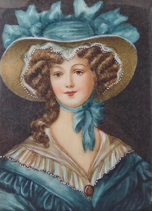 Jean-Baptiste Isabey (1767-1855), Navolger van - Ritratto di, Antiek en Kunst, Kunst | Schilderijen | Klassiek