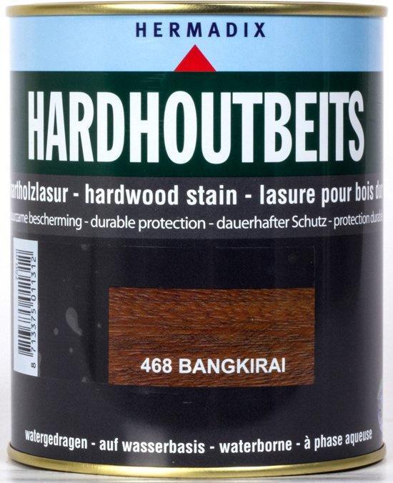 Hardhoutbeits Bangkirai 468 750 ml, Doe-het-zelf en Verbouw, Verf, Beits en Lak, Nieuw, Ophalen of Verzenden