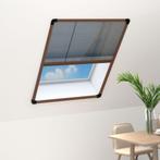 vidaXL Raamhor pliss� 60x80 cm aluminium bruin