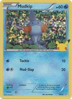 Mudkip 19/25 Promo holo 25TH ANNIVERSARY MC DONALDS, Hobby en Vrije tijd, Verzamelkaartspellen | Pokémon, Ophalen of Verzenden