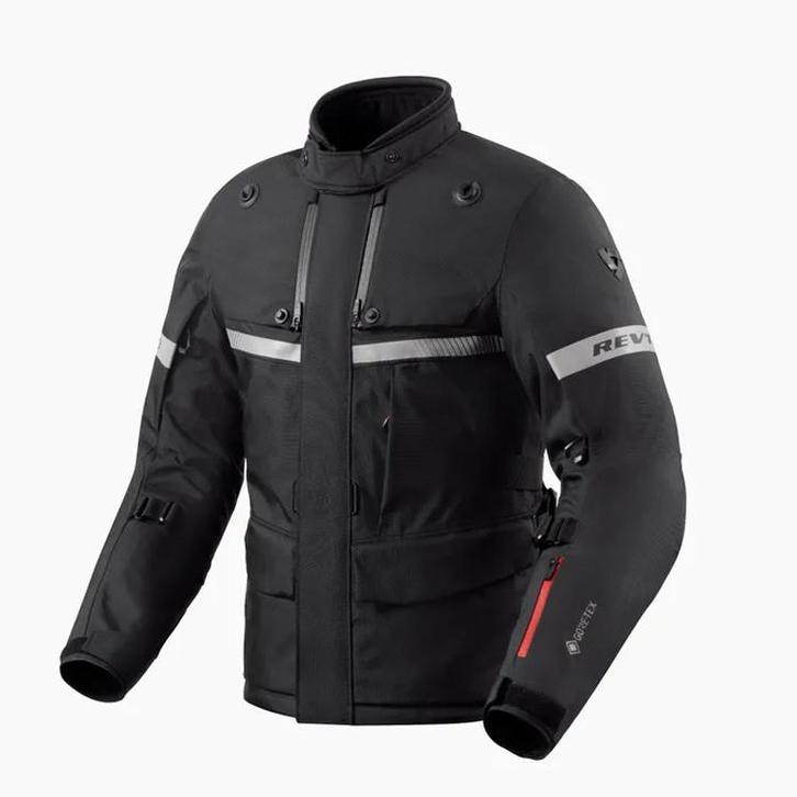 REVIT! Poseidon 3 GTX Jas Zwart, Motoren, Kleding | Motorkleding, Heren, Nieuw met kaartje, Jas | leer, Verzenden