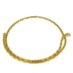 Halsketting - 18 karaat Geel goud, Sieraden, Tassen en Uiterlijk, Kettingen, Nieuw