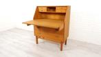 Vintage secretaire | Deens design | Eiken | Vitré, Verzenden, Zo goed als nieuw, Mid century modern, Japandi, vintage, retro