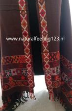 Dames Omslagdoek- grote sjaal - natuurlijke wol, Kleding | Dames, Mutsen, Sjaals en Handschoenen, Nieuw, Verzenden