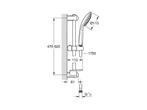 GROHE Euphoria Duo Doucheset - Handdouche 11 cm - Glijstang, Verzenden, Zo goed als nieuw