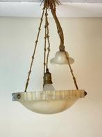 Plafondlamp - Oude plafondlamp gemaakt van marmer onyx -, Antiek en Kunst, Curiosa en Brocante