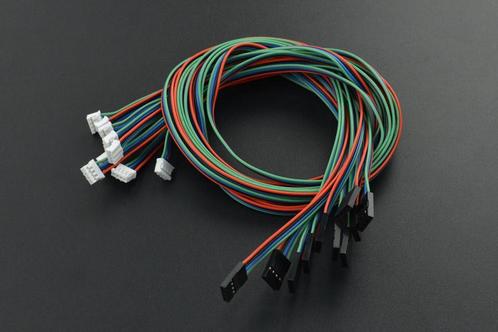 Gravity : 4-pins I2C/UART-sensorkabel voor Arduino - 50 cm (, Hobby en Vrije tijd, Elektronica-componenten, Verzenden