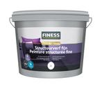 Finess Finess structuurverf fijn 10 liter, wit, Verzenden, Nieuw
