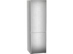 Liebherr -   Koel-vriescombinatie Zilver, Witgoed en Apparatuur, Koelkasten en IJskasten, 200 liter of meer, Verzenden, Met aparte vriezer