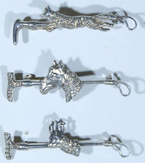 Zilver - Broche - Elegant en unisex, Antiek en Kunst, Kunst | Designobjecten