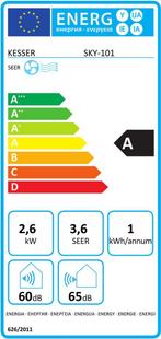 KESSER® 4in1 Mobiele airconditioning - Luchtontvochtiger - 9, Verzenden, Nieuw