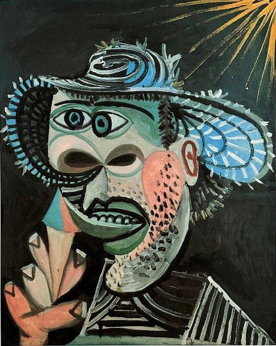 Pablo Picasso (1881-1973) - Homme au cornet, Antiek en Kunst, Antiek | Overige Antiek