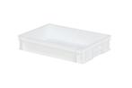 Stapelbak 600x400xH120mm gesl. GDH wit, Ophalen of Verzenden, Nieuw