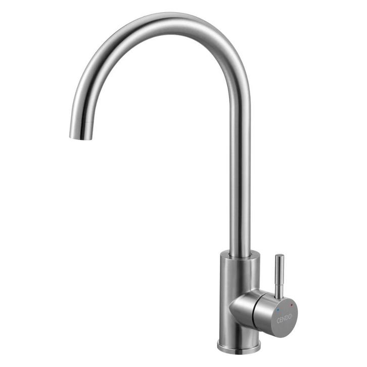 Keuken Kraan | Rond | RVS | KK2-12RRVS, Huis en Inrichting, Keuken | Keukenbenodigdheden, Nieuw, Ophalen of Verzenden