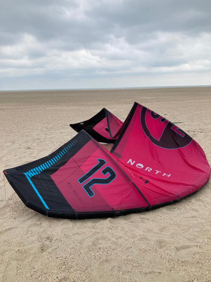 2025 North Reach Kite 12m, Watersport en Boten, Kitesurfen, Kite, Gebruikt, 12 m², Ophalen of Verzenden