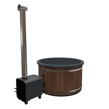 Hottub 176cm. 45kW externe Turbo kachel (4-5 pers.) Actie