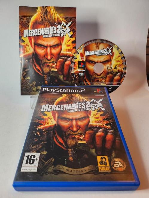 Mercenaries 2 World in Flames Playstation 2, Spelcomputers en Games, Games | Sony PlayStation 2, Ophalen of Verzenden
