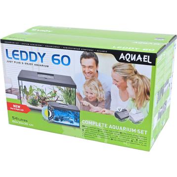 Aquarium Leddy 60 Day&Night Zwart - Aquael beschikbaar voor biedingen
