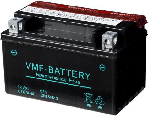 VMF Powersport MF accu | YTX7A | 12V 6Ah, Auto-onderdelen, Accu's en Toebehoren, Ophalen of Verzenden