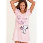 Peanuts Nachthemd met snoopy-print in minilengte, Kleding | Dames, Verzenden