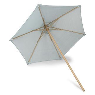 Parasol | Gardalux | Ø 210 x 243 cm (Blauw, Rond), Tuin en Terras, Parasols, Nieuw, Verzenden