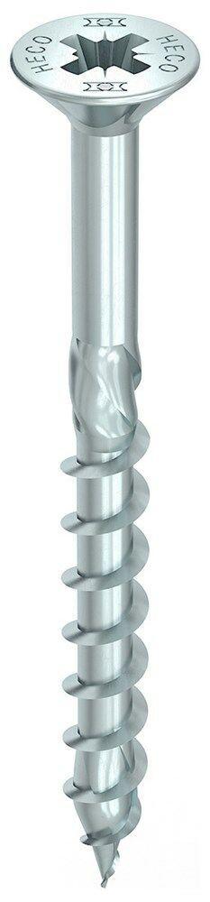 HECO TOPIX-Plus spaanplaatschroef 5x80mm - platkop -, Doe-het-zelf en Verbouw, IJzerwaren en Bevestigingsmiddelen, Ophalen of Verzenden