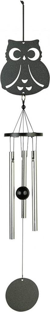 Natures Melody Windgong Aureole Tunes model Uil / Owl 35 cm, Tuin en Terras, Overige Tuin en Terras, Nieuw, Verzenden