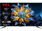 Tcl - QLED-TV - 75 inch, Overige merken, QLED, Verzenden, 50 Hz