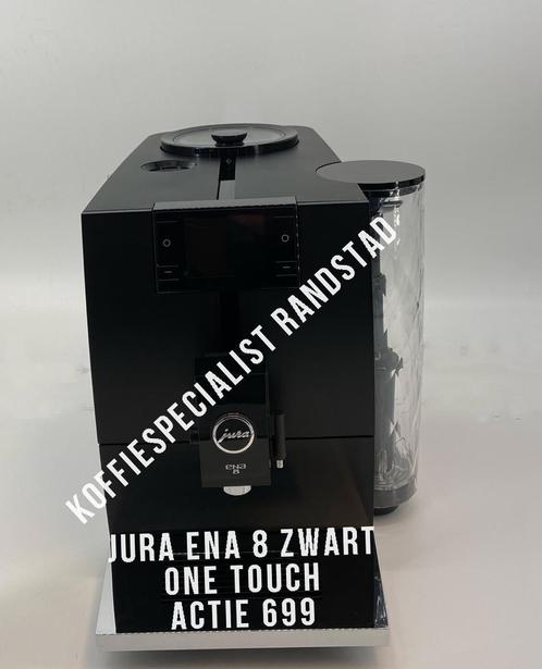 Laatste demo JURA ENA 8 One Touch Full Metropolian All Black, Witgoed en Apparatuur, Koffiezetapparaten, 10 kopjes of meer, Nieuw