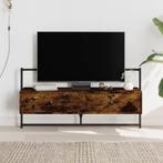 vidaXL Tv-meubel wandgemonteerd 100,5x30x51 cm hout gerookt, Huis en Inrichting, Kasten | Televisiemeubels, Nieuw, Verzenden