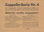 Duitse Rijk - Zeppelin  - 5 echt bromide zilverfotos op, Postzegels en Munten, Postzegels | Europa | Duitsland, Gestempeld