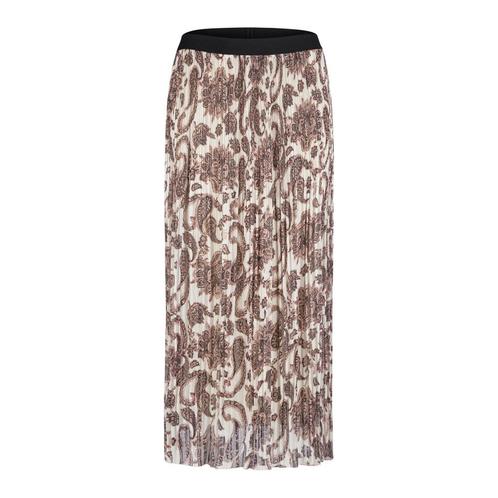 Marc Aurel • maxi rok in paisley • 36, Kleding | Dames, Rokken, Bruin, Nieuw, Maat 36 (S), Verzenden