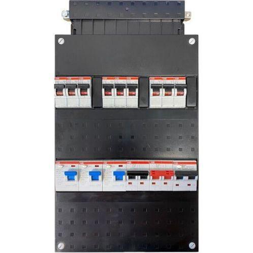 ABB groepenkast 9 lichtgroepen, 1 aardlekautomaat 16A 300mA, Doe-het-zelf en Verbouw, Elektra en Kabels, Nieuw, Ophalen of Verzenden