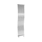 Designradiator Sapho Onda Gebogen 40x170cm 425W Chroom, Ophalen of Verzenden, Nieuw, Chroom, Overige typen