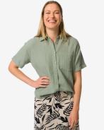 HEMA Damesblouse Kai crinkle groen, Verzenden, Nieuw