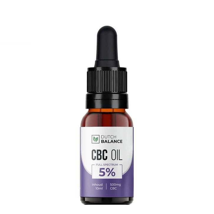 Dutch Balance CBC olie full spectrum 5% 10 ml 500 mg CBC, Sport en Fitness, Gezondheidsproducten en Wellness, Nieuw, Verzenden