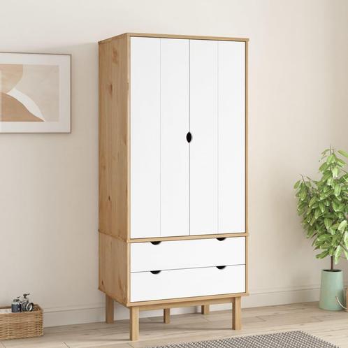 OTTA Kledingkast 76cm Breed - Retourdeal - Scandinavisch..., Huis en Inrichting, Kasten | Kledingkasten, 50 tot 75 cm, Nieuw, 150 tot 200 cm