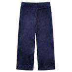 vidaXL Kinderbroek fluweel 140 donkerblauw, Verzenden, Nieuw