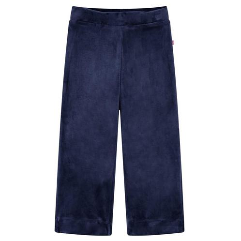 vidaXL Kinderbroek fluweel 140 donkerblauw, Kinderen en Baby's, Kinderkleding | Overige, Nieuw, Verzenden