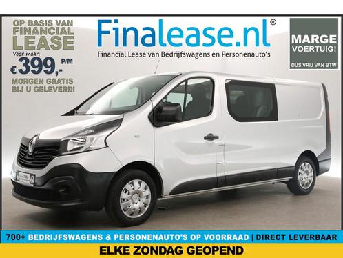 Renault Trafic 1.6 BlueHDi L1H1 Marge Airco Cruise €399pm, Auto's, Bestelauto's, Lease, Handgeschakeld, Diesel, Renault, Zilver of Grijs