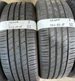 2x 225-55-18 Tristar Zomer 2x 6mm €55 Per Band 225 55 18, Ophalen, 18 inch, Gebruikt, Band(en)