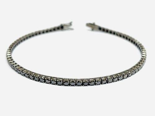 Armband - 18 karaat Witgoud - 8.30ct. tw. Diamant, Sieraden, Tassen en Uiterlijk, Armbanden